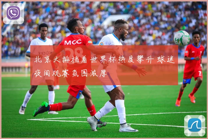 北京大排档看世界杯热度攀升 球迷夜间观赛氛围浓厚